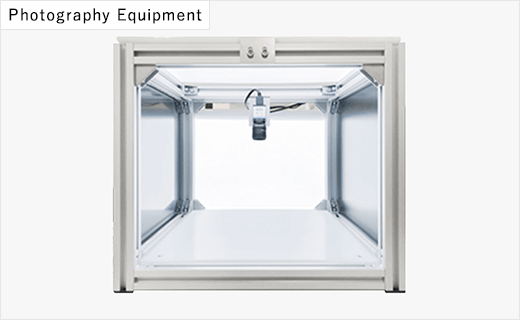 The imaging system consists of a single area sensor camera